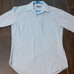 Protocol 15 1/2 collar short sleeve button down (about mens L-XL)